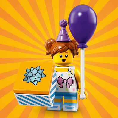 LEGO Minifigure-Birthday Party Girl-Collectible Minifigures / Series 18-COL18-6-Creative Brick Builders